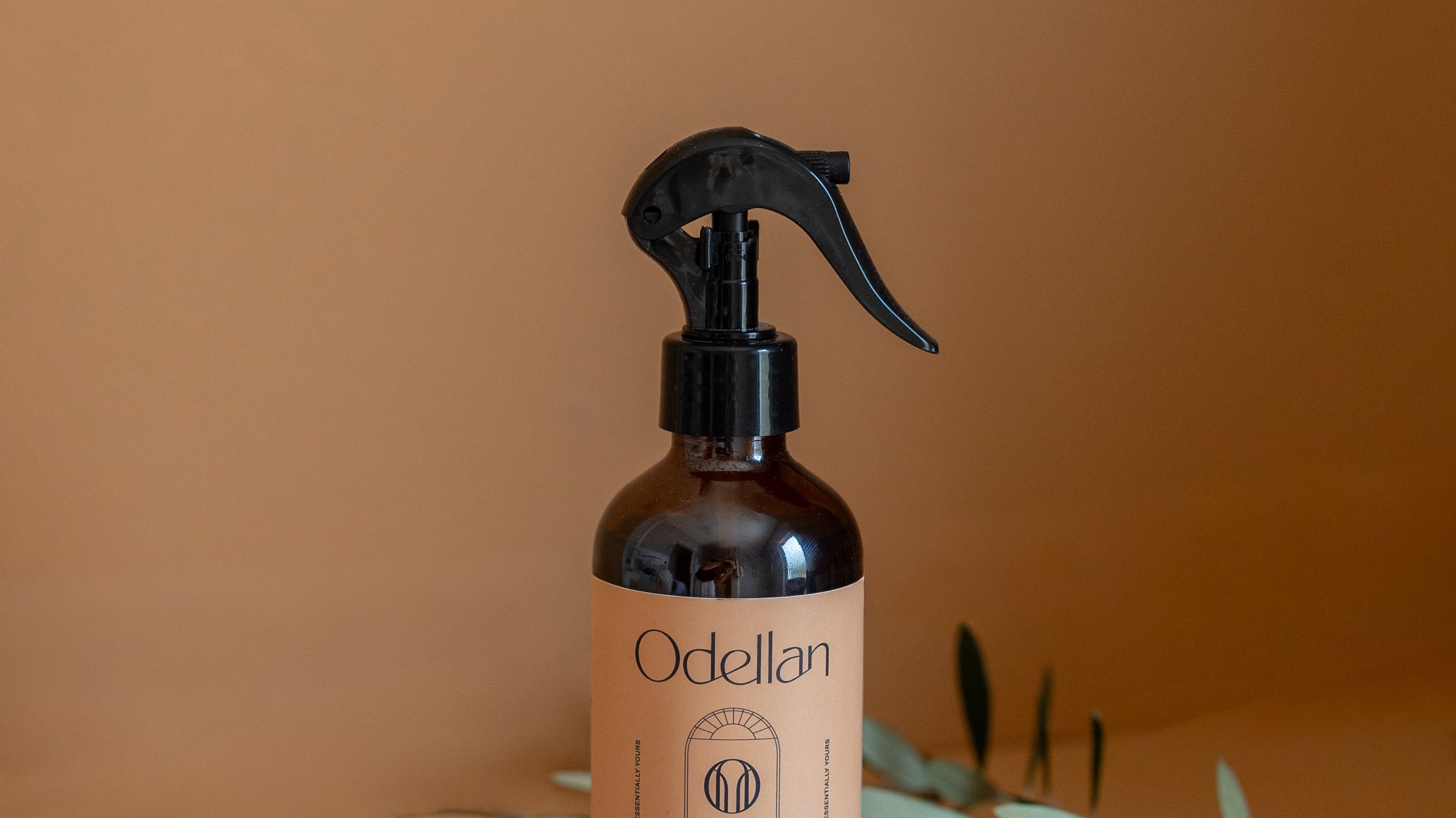 magnesium spray bottle on bedside table for better sleep